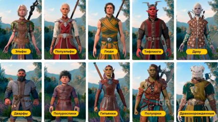 Расы и подрасы в Baldur's Gate 3: какие выбрать новичку? Гайд Расы в игре Baldur's Gate 3